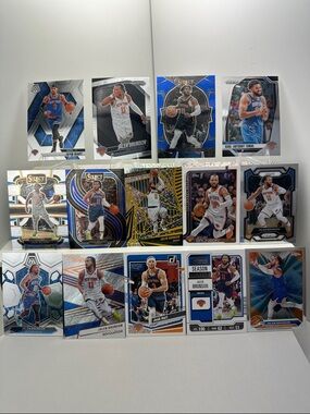 Jalen Brunson Knicks lot of 14 w/ Karl Anthony Towns & Josh Hart